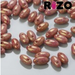 Zdjęcie - Koraliki RIZO 2,5x6mm Gold Luster (14497WH)